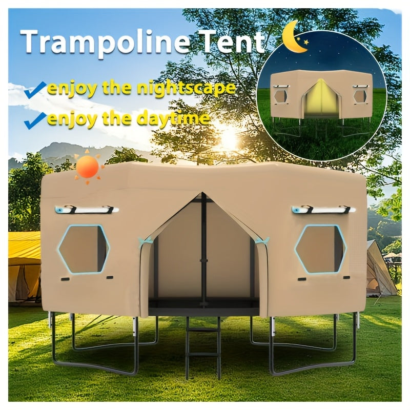 Trampoline Tent Round with UV Protection Outdoor > Camping - Tophatter Daily Deals