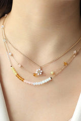 Alloy Three-Piece Necklace Set Necklaces - Tophatter Daily Deals