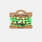 Beaded Soft Pottery Charm Bracelet Style B One Size Bracelets - Tophatter Daily Deals