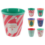 Set of 6 Children's Christmas Beaker | Festive Kids Cup with Christmas Character Design | Plastic Tumbler - 290ml Party Cups - Tophatter Daily Deals