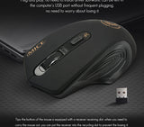 2.4G Wireless Silent Mouse Business Office Gift 4 Button Gaming Wireless Mouse 0 - Tophatter Daily Deals