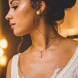 Back Chain Body Chain Bridal Jewelry Simple 0 - Tophatter Daily Deals