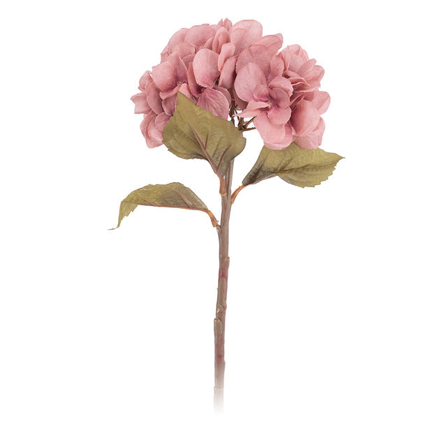 Artificial Flowers Hydrangea Branch Home Wedding Decor Autum Brown 0 - Tophatter Daily Deals