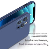 Back Cover Type Simple Liquid Silicone Phone Case 0 - Tophatter Daily Deals