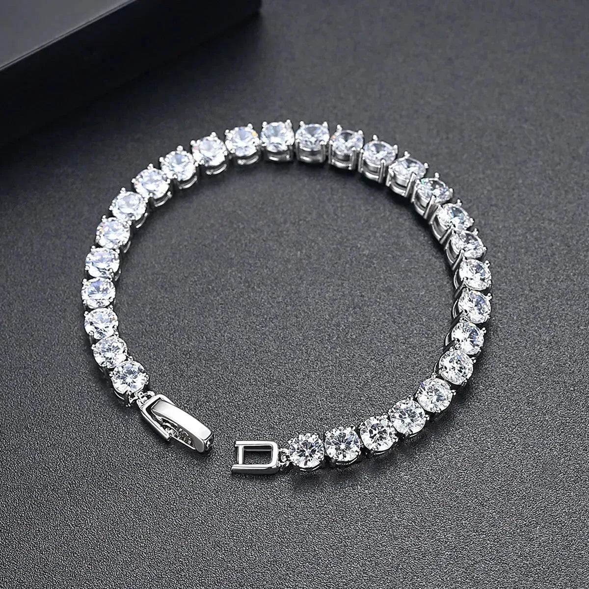 Lindsey Leigh™ Diamond Tennis Bracelet Bracelets - Tophatter Daily Deals