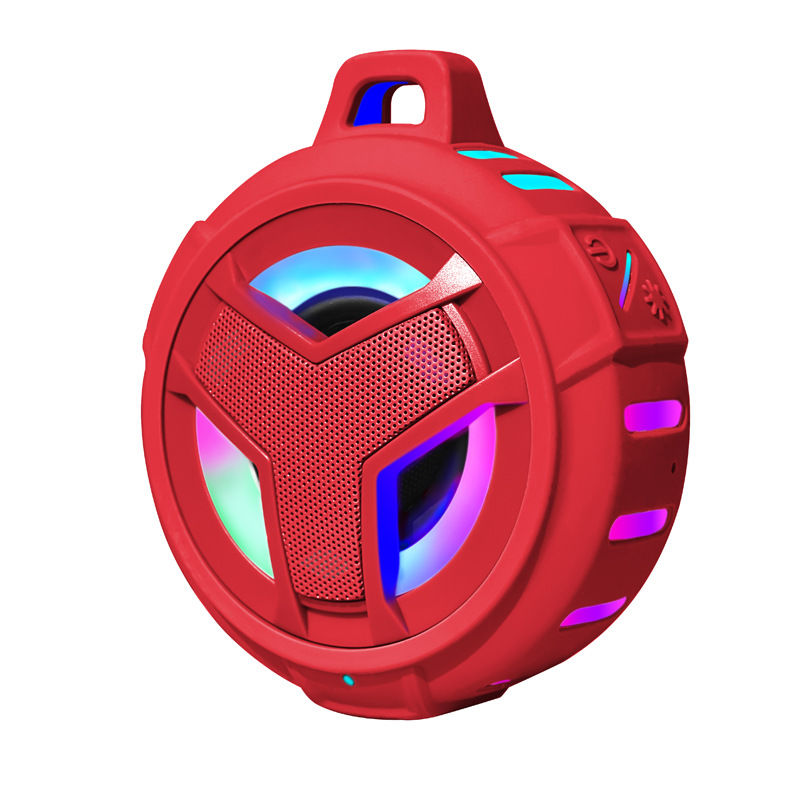 Bluetooth Small Speaker Colorful Small Speaker Bluetooth Speaker New Bluetooth Speaker Red USB 0 - Tophatter Daily Deals
