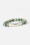 Natural Stone Beaded Bracelet Style C One Size Bracelets - Tophatter Daily Deals