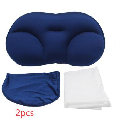 3D Anesthetic Pillow Dark blue A 2pcs 50x30x10cm 0 - Tophatter Daily Deals