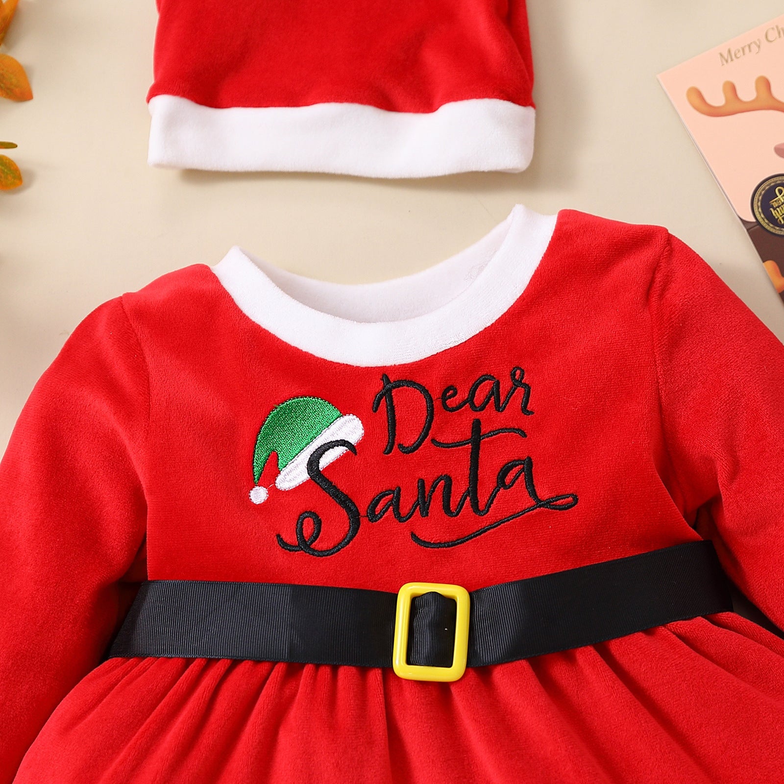 1-5 Years Christmas Winter Girls dress 0 - Tophatter Daily Deals