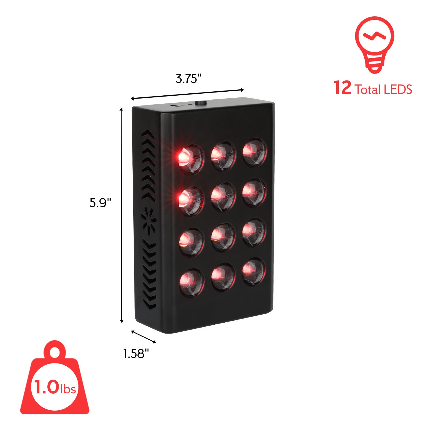 Built In Rechargeable Portable Beauty Therapy Lamp 0 - Tophatter Daily Deals
