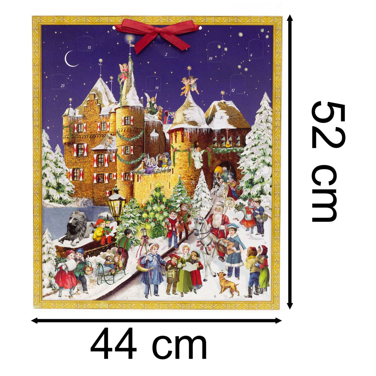Christmas at the Castle Christmas Advent Calendar | Traditional Advent Calendar Advent Calendar - Tophatter Daily Deals
