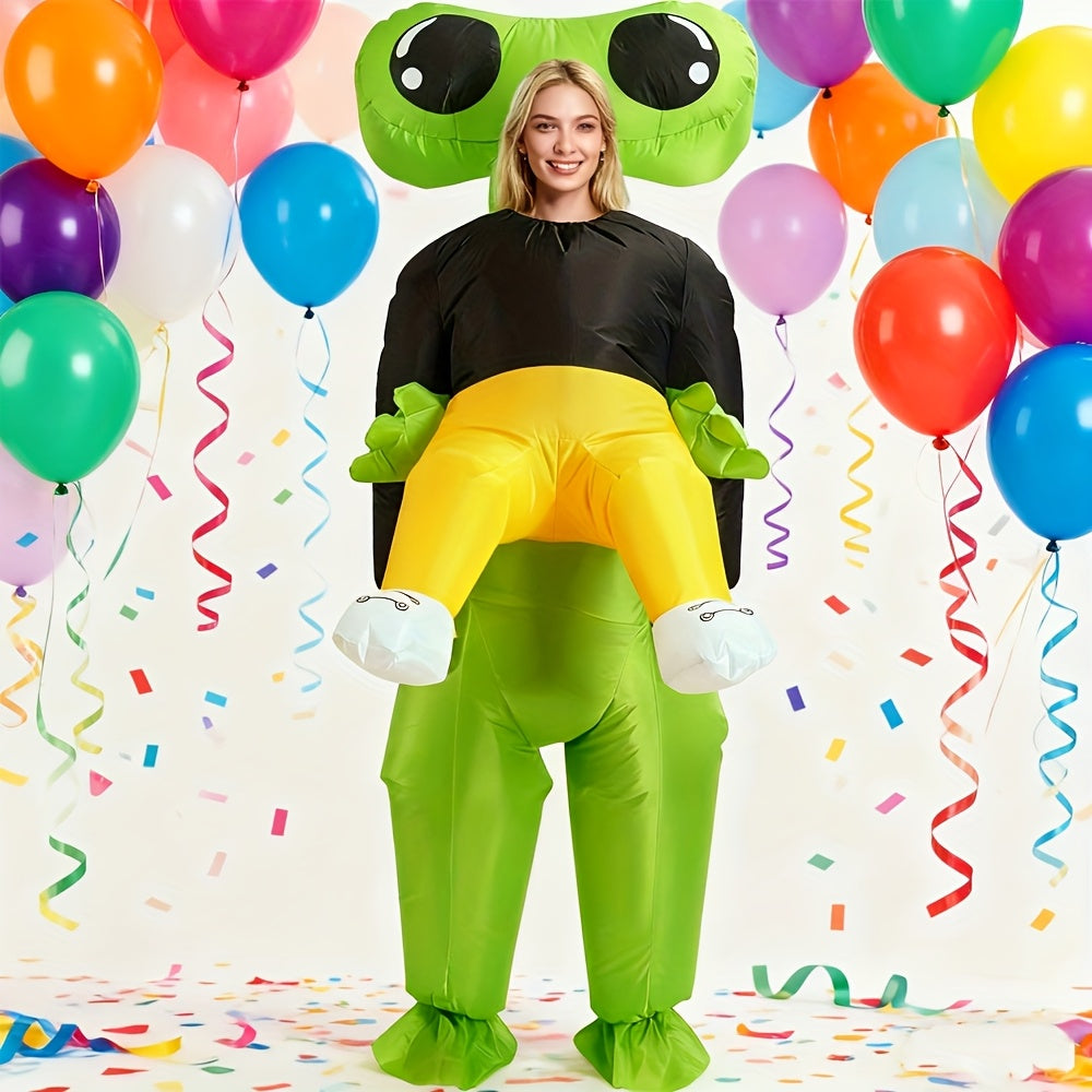 Self-Inflating Alien Abduction Costume with USB Power Halloween - Tophatter Daily Deals