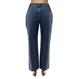 Beauty Dress Fried Salt Raw Edge Fashion Jeans Women 0 - Tophatter Daily Deals