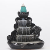 Bergamot Rockery Incense Burner Ceramic Incense Road E 0 - Tophatter Daily Deals
