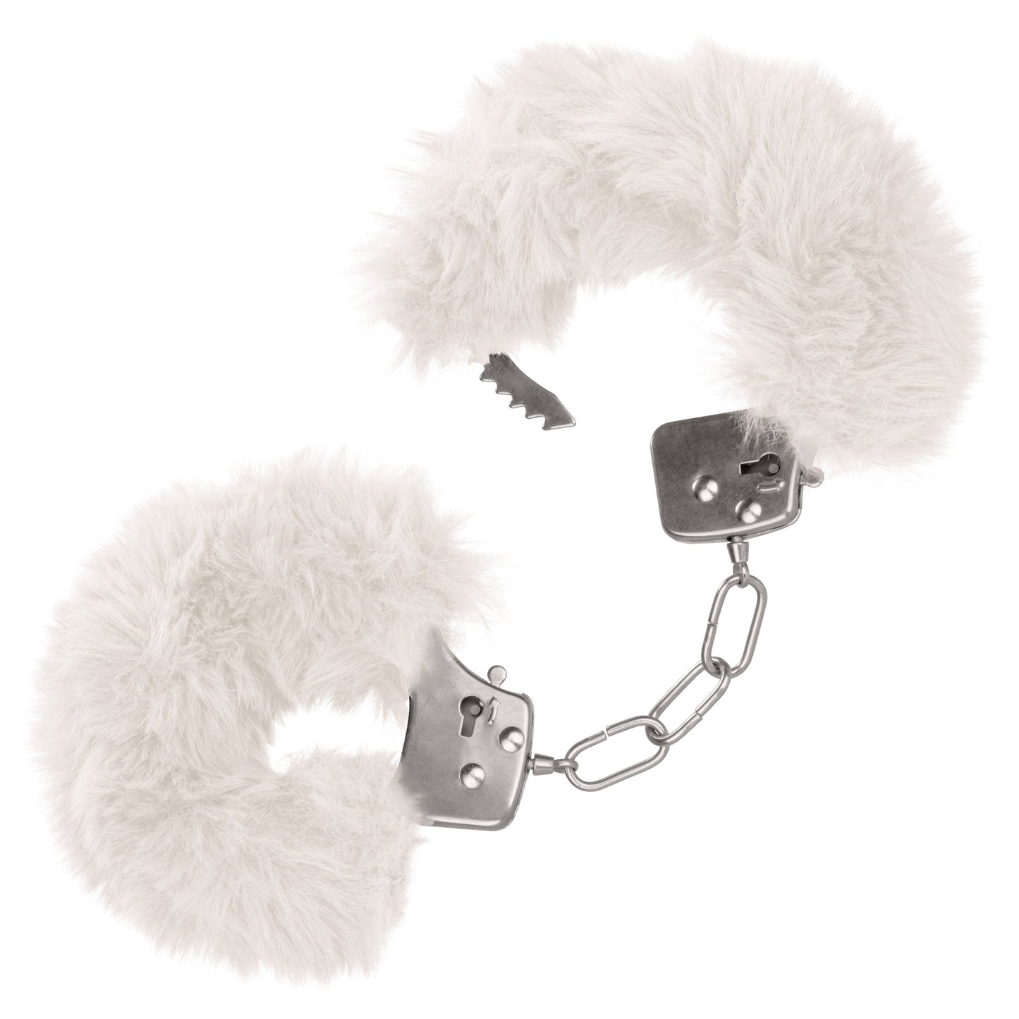Ultra Fluffy White Furry Cuffs – Soft Bondage Handcuffs > Bondage Gear > Handcuffs - Tophatter Daily Deals
