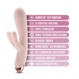 Blush Elora – Triple Stimulation Vibrator > Vibrators > Ladies > Rabbit - Tophatter Daily Deals