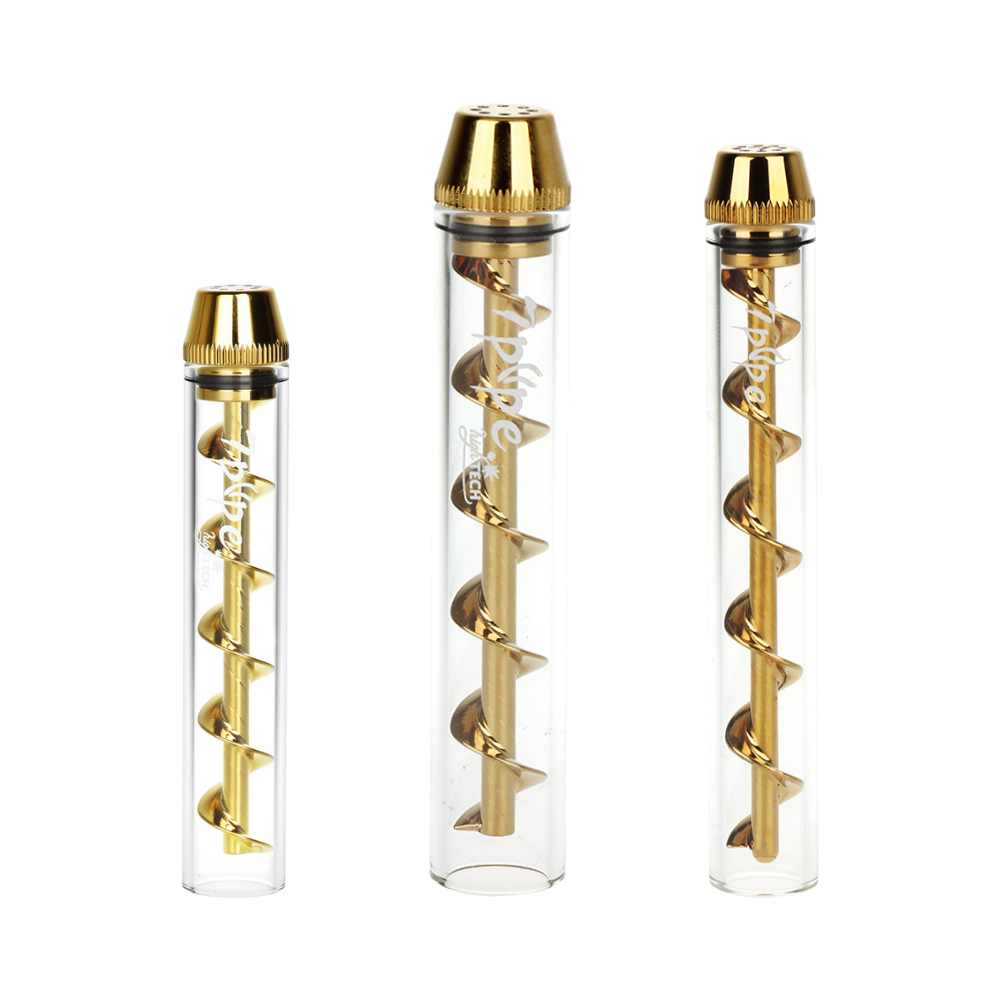 7Pipe Twisty Glass Blunt Hand Pipes - Tophatter Daily Deals
