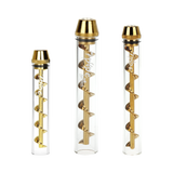 7Pipe Twisty Glass Blunt Hand Pipes - Tophatter Daily Deals