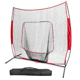 7x7ft Training Net with Bow Frame Carrying Bag for Solo Team Training Outdoor Recreation - Tophatter Daily Deals