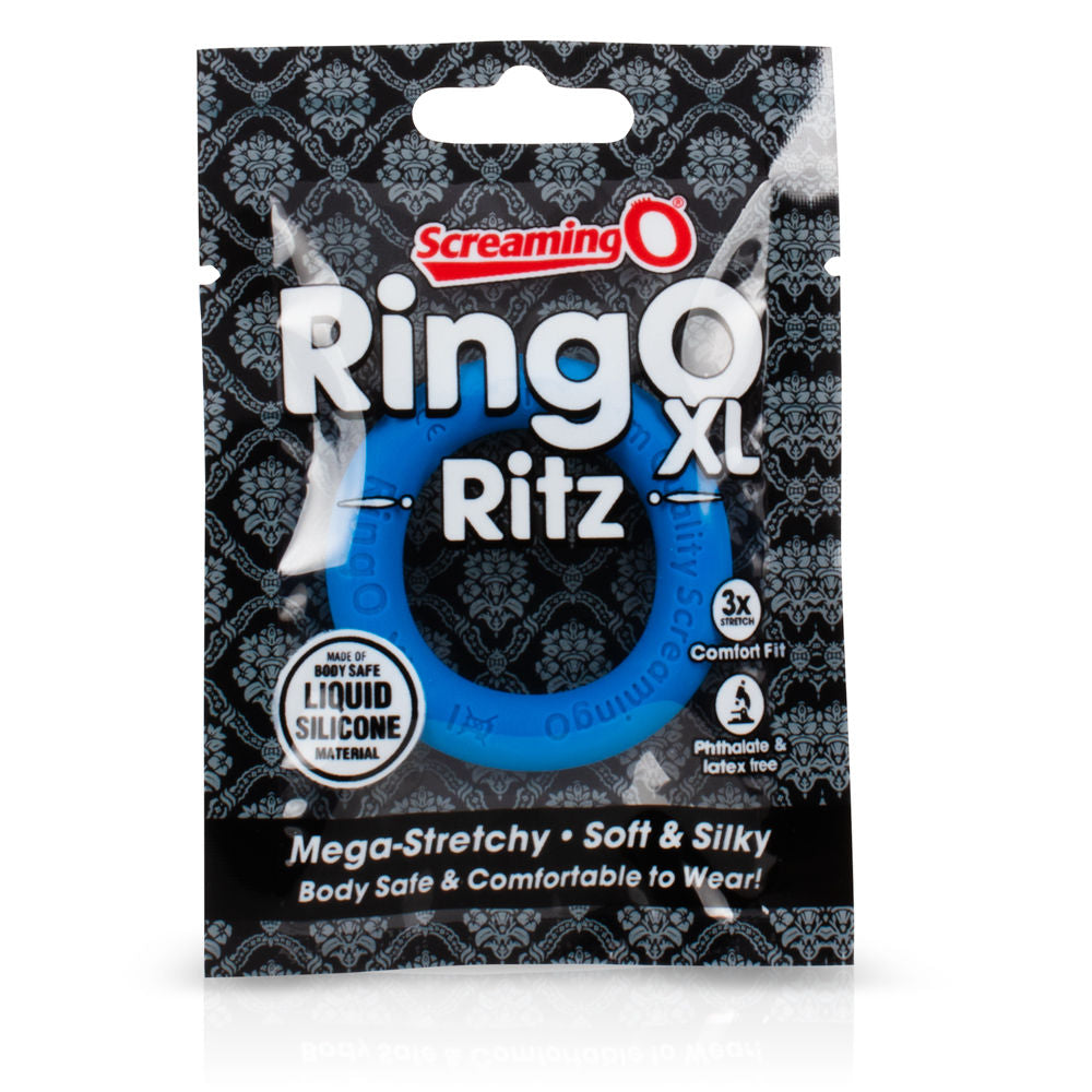 RingO Ritz XL (Black) Cockring > Cock Ring > Single - Tophatter Daily Deals