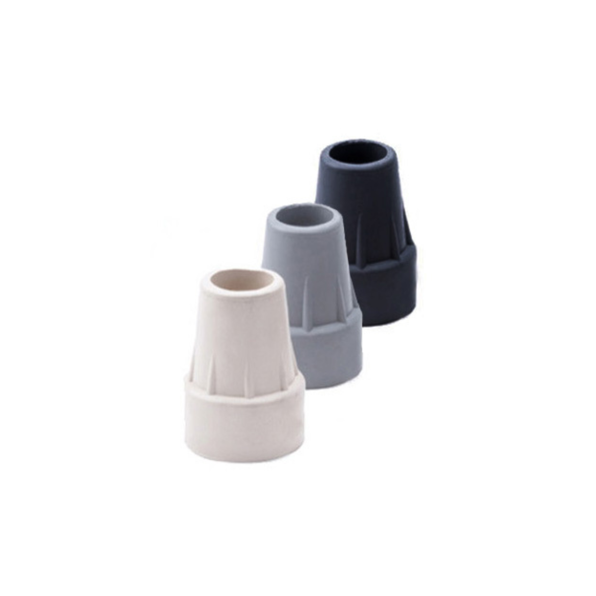 Standard Replacement Crutch Tips Grey - Tophatter Daily Deals