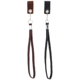 Braided Walking Cane Wrist Strap with Clip – Brown & Black Options - Tophatter Daily Deals