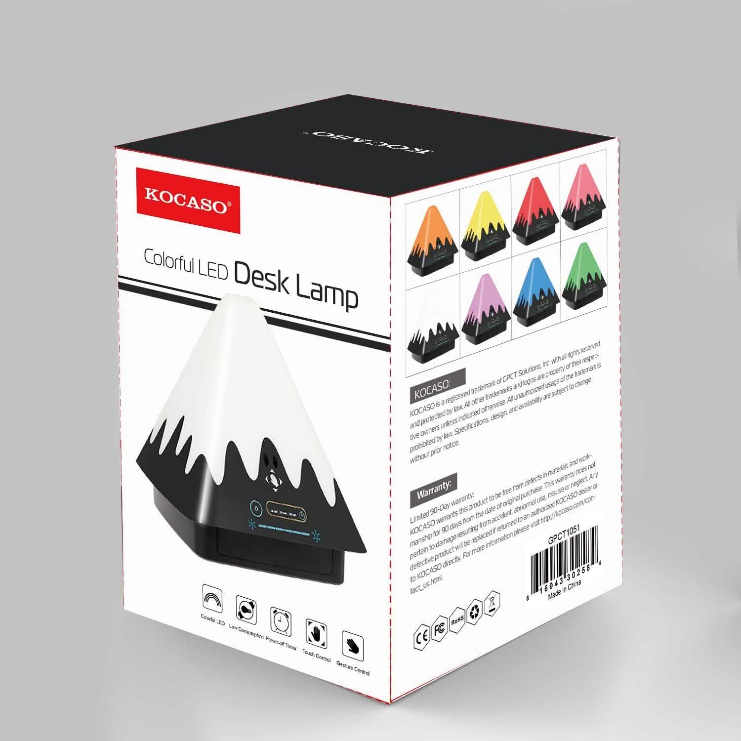 8-Color Touch Control Night Light Indoor Lighting - Tophatter Daily Deals