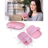 8 Compartments Travel Pill Organizer Health & Wellness - Tophatter Daily Deals