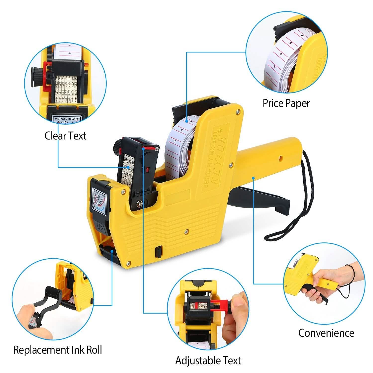 8 Digits Price Numerical Tag Gun Everything Else - Tophatter Daily Deals