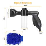 8-in-1 Foam Garden Hose Nozzle Soap Sprayer Automotive - Tophatter Daily Deals