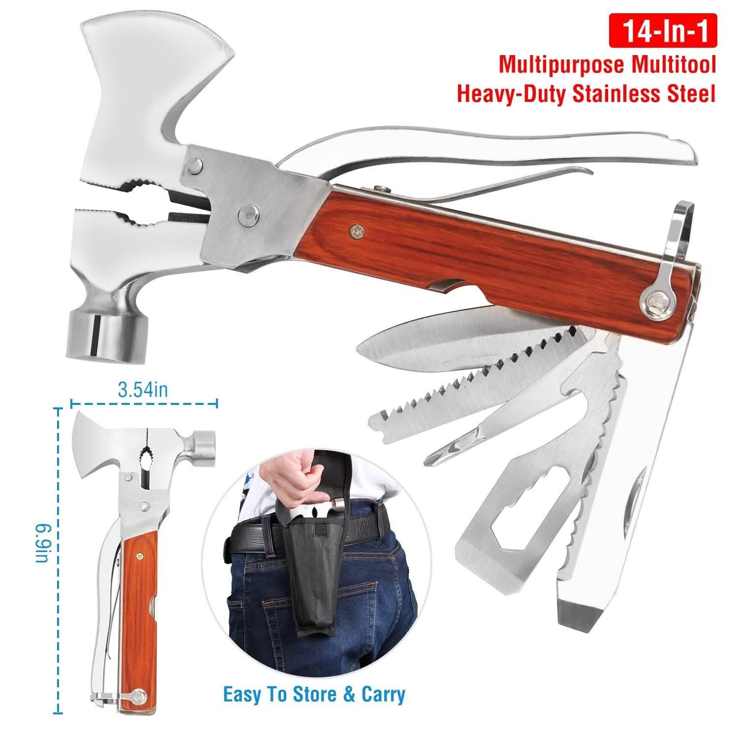 8-in-1 Hammer Tool Set Outdoor Recreation - Tophatter Daily Deals