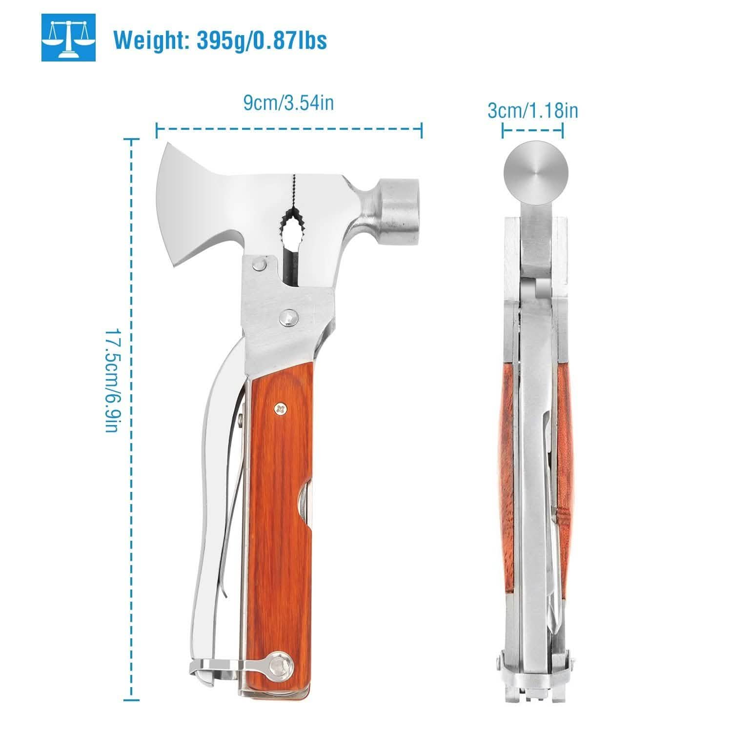 8-in-1 Hammer Tool Set Outdoor Recreation - Tophatter Daily Deals