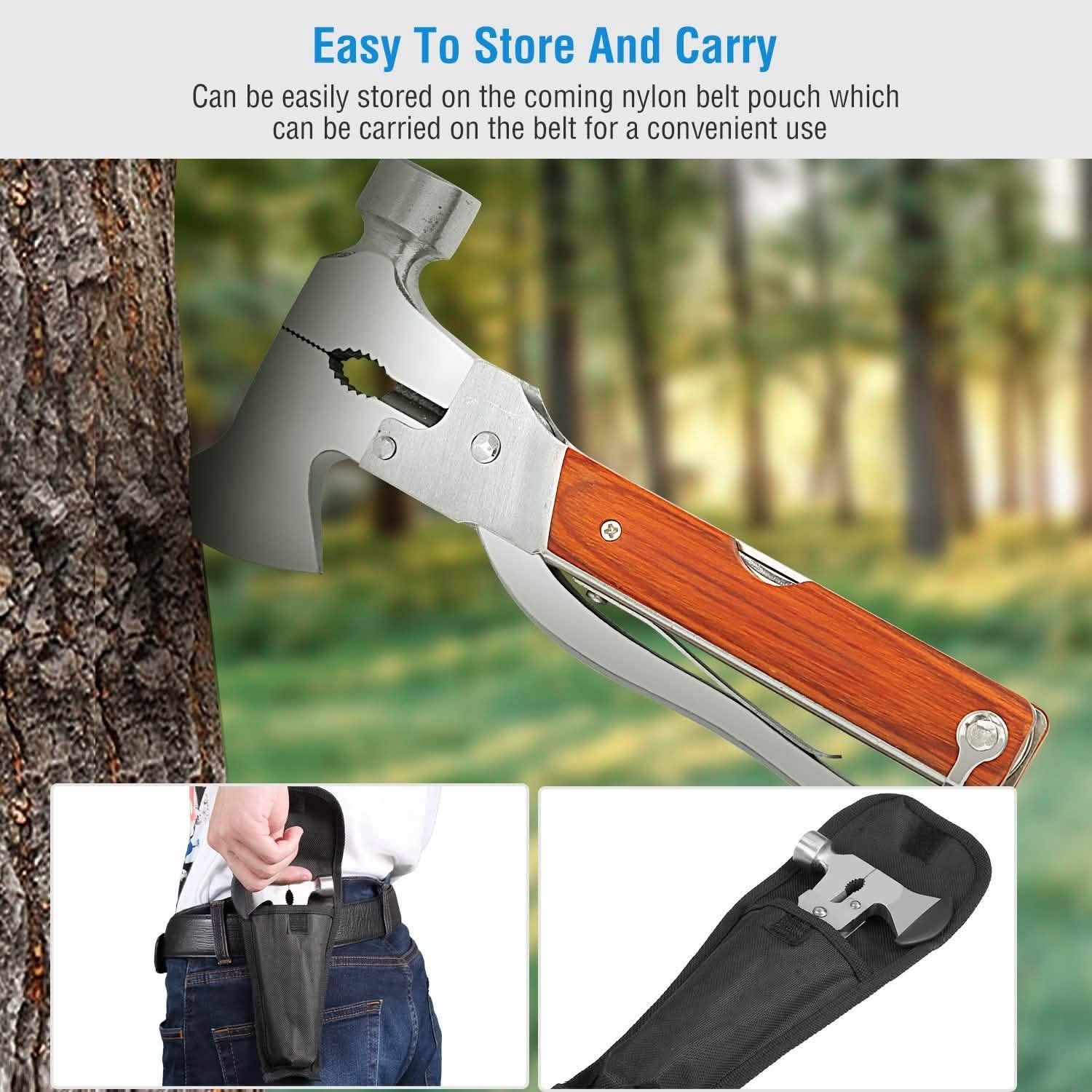 8-in-1 Hammer Tool Set Outdoor Recreation - Tophatter Daily Deals
