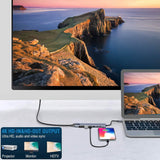 8-in-1 USB Hub Adapter with Ethernet Computer Accessories - Tophatter Daily Deals