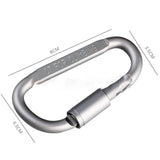8-Pack: Aluminum Outdoor Carabiner Outdoor Recreation - Tophatter Daily Deals