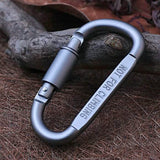 8-Pack: Aluminum Outdoor Carabiner Outdoor Recreation - Tophatter Daily Deals