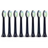 8-Pack: Black Replacement Electric Toothbrush Heads for Philips Sonicare Beauty & Personal Care - Tophatter Daily Deals