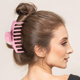 8-Pack: Women's Acrylic Large Claw Matt Hair Clips Beauty & Personal Care - Tophatter Daily Deals