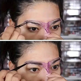8-Piece: Eyebrow Shaping Stencils Kit - Makeup Tool for Perfect Brows Beauty & Personal Care - Tophatter Daily Deals