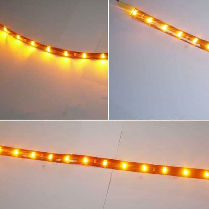 8-Piece: Flexible Waterproof LED Strip Light for Car Automotive - Tophatter Daily Deals