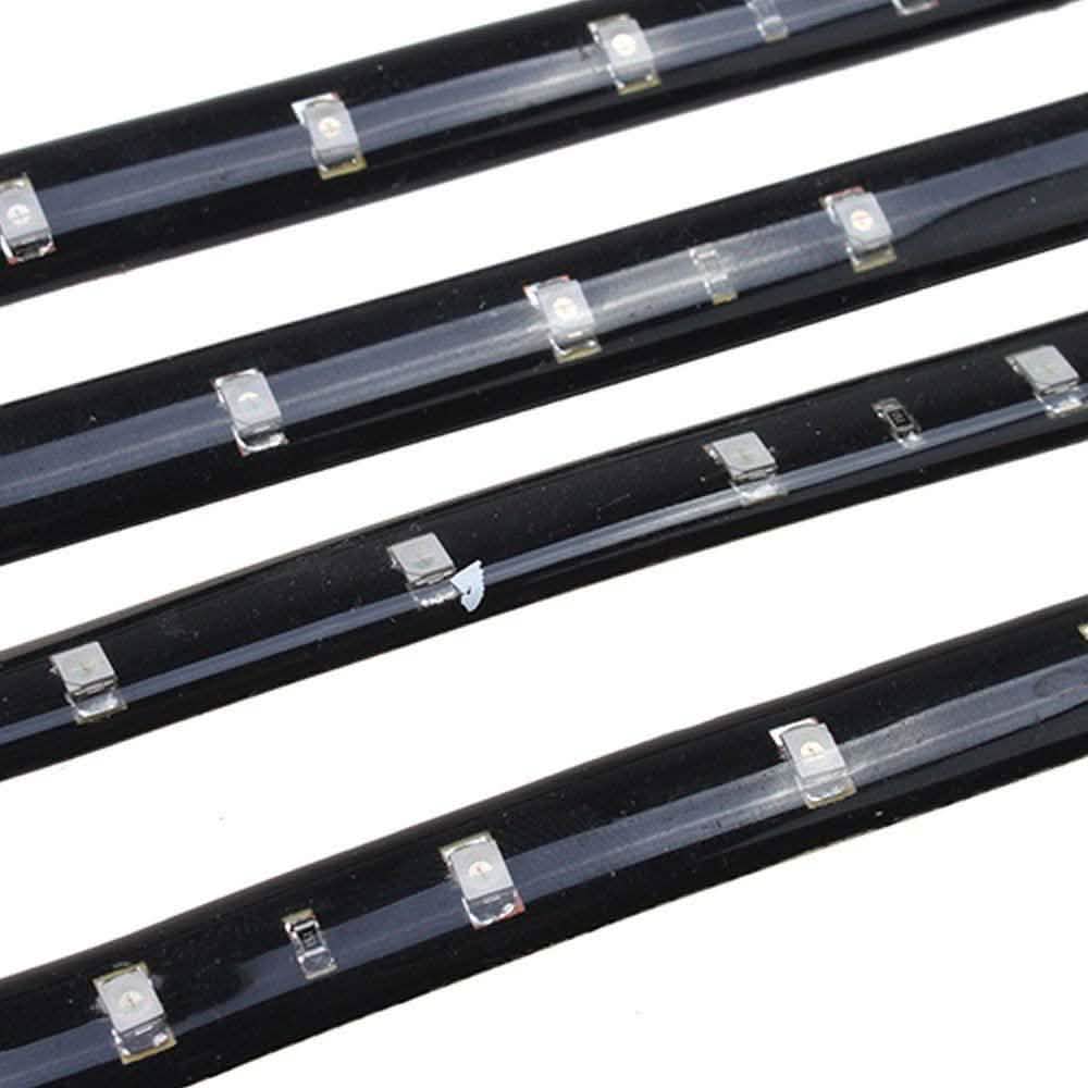 8-Piece: Flexible Waterproof LED Strip Light for Car Automotive - Tophatter Daily Deals