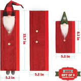 8-Piece: Gnome Christmas Refrigerator Handle Covers Set Seasonal Decor - Tophatter Daily Deals