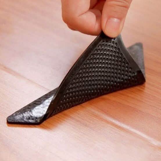 8 Piece: Non-Slip Silicone Mat Grippers Bath - Tophatter Daily Deals