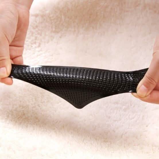 8 Piece: Non-Slip Silicone Mat Grippers Bath - Tophatter Daily Deals