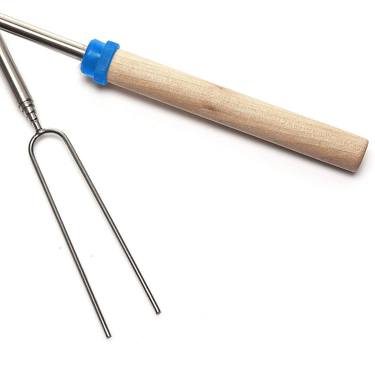 8-Piece Set: Marshmallow Roasting Sticks with Wooden Handle Garden & Patio - Tophatter Daily Deals