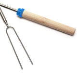 8-Piece Set: Marshmallow Roasting Sticks with Wooden Handle Garden & Patio - Tophatter Daily Deals