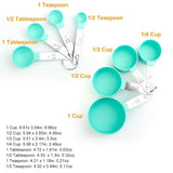 8-Piece Set: Plastic Measuring Spoon Cups Kitchen Tools & Gadgets - Tophatter Daily Deals