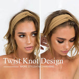 8-Piece: Twist Knotted Boho Stretchy Hair Bands Beauty & Personal Care - Tophatter Daily Deals