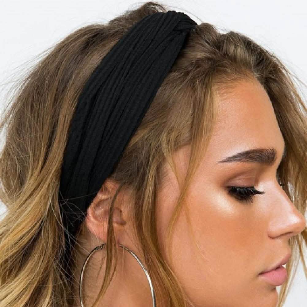 8-Piece: Twist Knotted Boho Stretchy Hair Bands Beauty & Personal Care - Tophatter Daily Deals