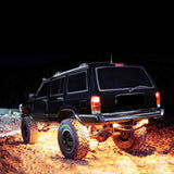 8-Pieces: Auto RGB LED Rock Light Kit Automotive - Tophatter Daily Deals